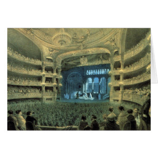 VINTAGEFRANSK THATRE, THEATRE ARRANGERAR HÄLSNINGSKORT