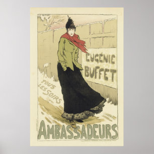 Vintagefranskaffischer - Ambassadeurs Poster