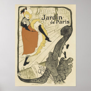 Vintagefranskaffischer - Jardin de Paris Poster