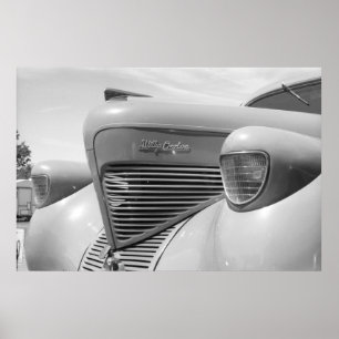 Vintagefriktion - Willys 1939 Poster