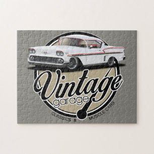 VintagegarageImpala Pussel
