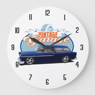 VintagegarageNomad Stor Klocka