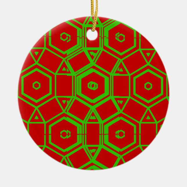 Vintagegod jul julgransprydnad keramik (Framsidan)