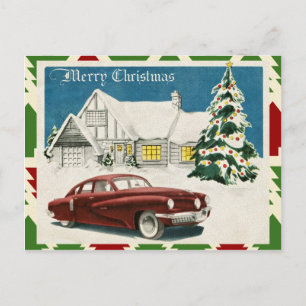 Vintagegod jul vykort