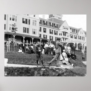 VintageGolf, 1890s Poster
