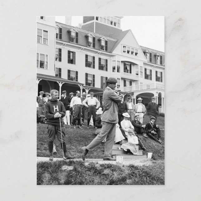 VintageGolf, 1890s Vykort (Framsida)