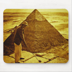 VintageGolf på pyramiderna Musmatta