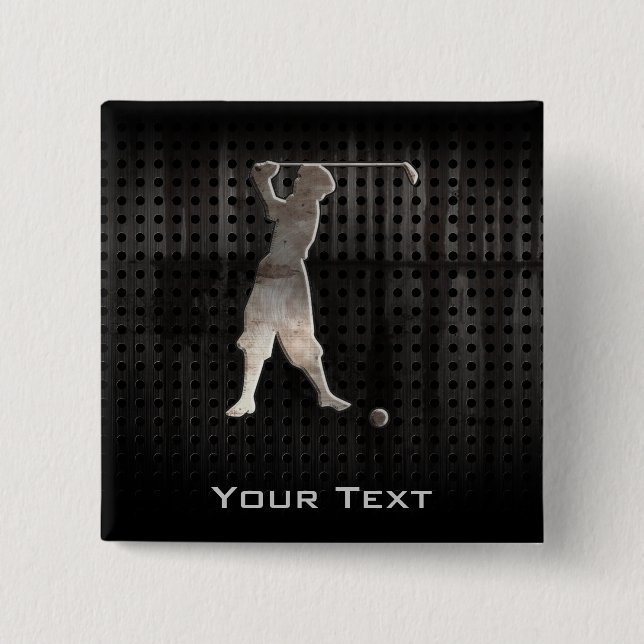 Vintagegolfare; Coola Knapp (Framsida)