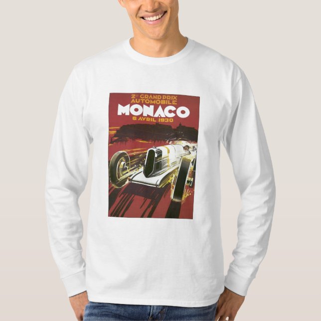Vintagegrand prix Monaco Tröja (Framsida)