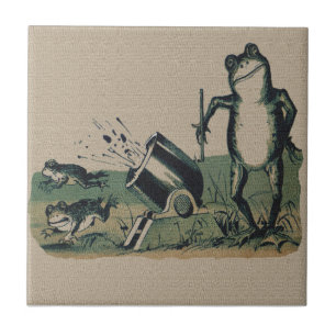 Vintagegroda Kakelplatta
