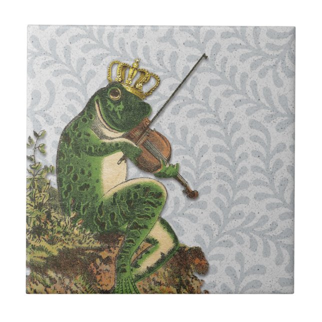VintagegrodaPrince Charmig Kakelplatta (Framsidan)