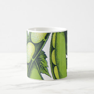 Vintagegrönsaker; Limabönor, Ekologiska Jordbruksp Kaffemugg