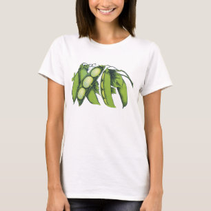 Vintagegrönsaker; Limabönor, Ekologiska Jordbruksp Tee Shirt