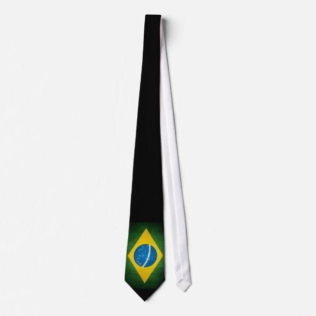 VintageGrungeBrasilien flagga Slips (Framsida)