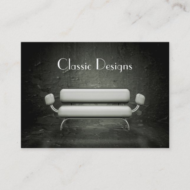 VintageGrungevisitkort Visitkort (Framsida)