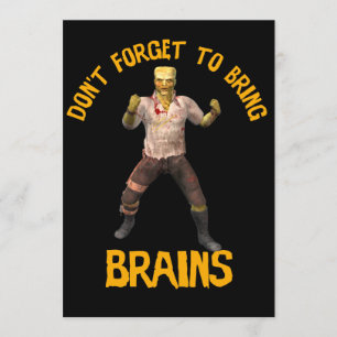 Vintagehalloween festinbjudan med blodig text inbjudningar