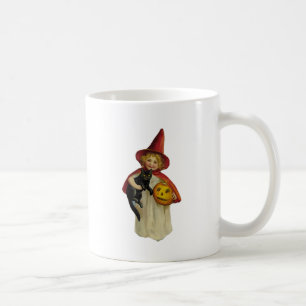 VintageHalloween flicka Kaffemugg