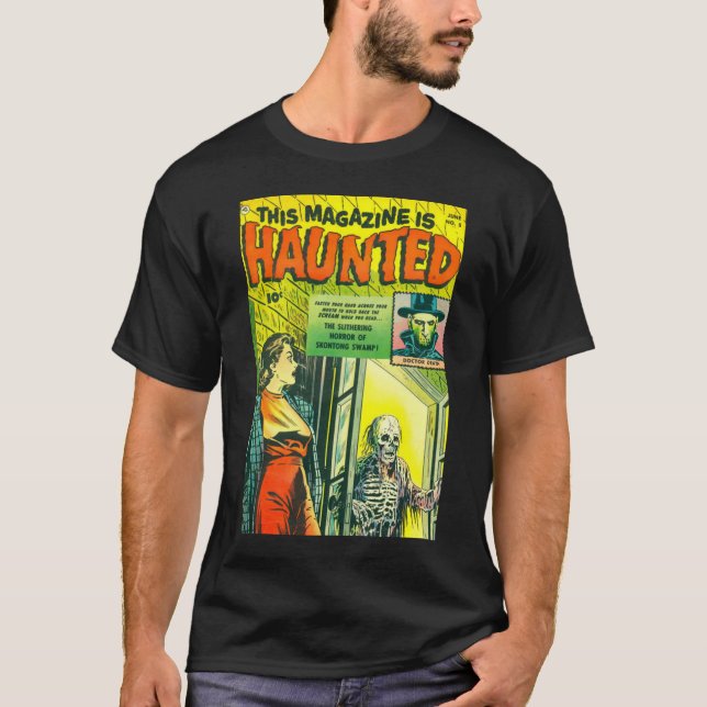 VintageHalloween humorbok Tee Shirt (Framsida)