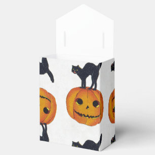 VintageHalloween katt Presentaskar