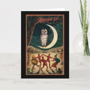 VintageHalloween kort
