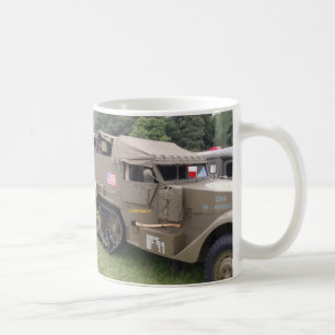 Vintagehalvan spårar kaffemugg
