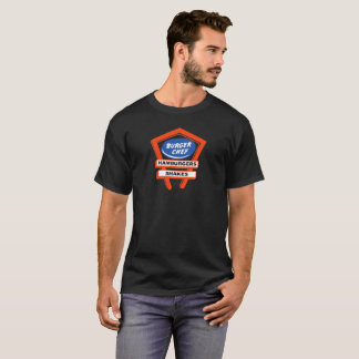 Vintagehamburgarekocken brännmärker tee