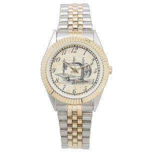 Vintagehandcranksymaskin Armbandsur