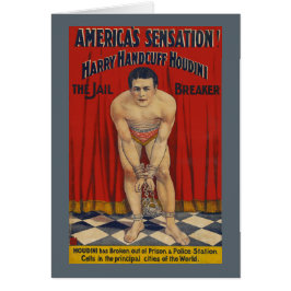 VintageHarry handboja Houdini - Hälsningskort