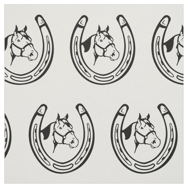 Vintagehästsko Tyg (Provkarta)