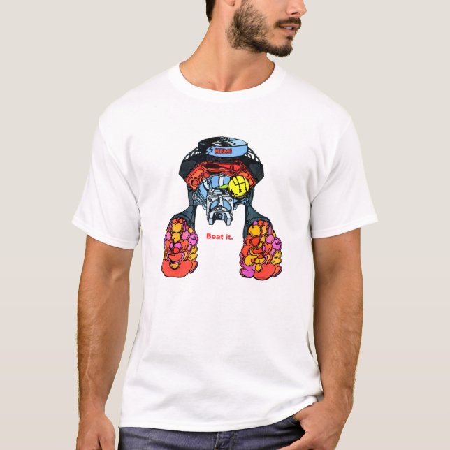 VintageHemi motor T-shirt (Framsida)