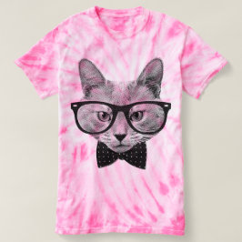 Vintagehipsterkatt T-shirt