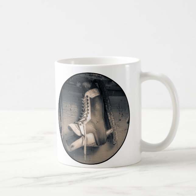 Vintagehockeyskridsko Kaffemugg (Höger)