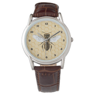 VintageHoneybee och honungskaka Armbandsur