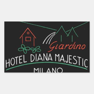VintagehotellMilano etikett