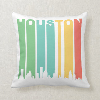 VintageHouston Cityscape Kudde