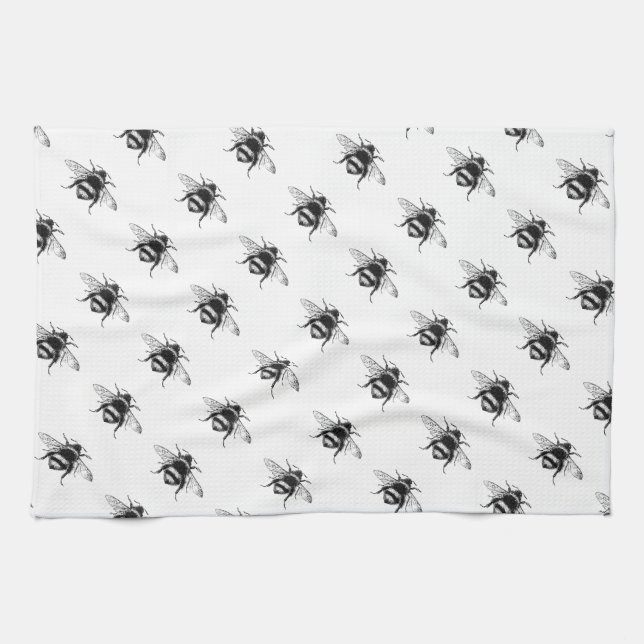 Vintagehumla Kökshandduk (Horisontell)