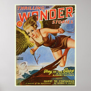Vintagehumorboken täcker "under ", poster