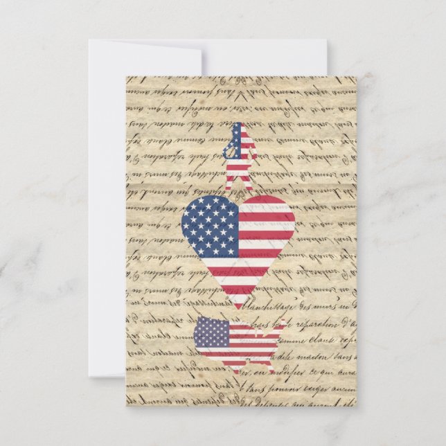 VintageI hjärta America (Framsida)