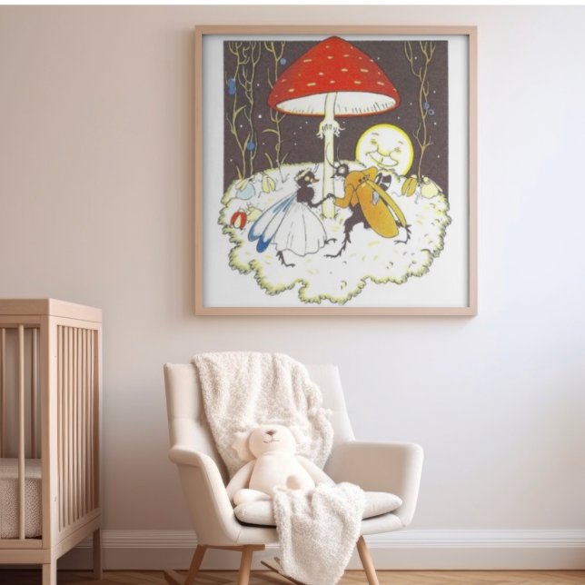 Vintageillustration av Else Wenz Vietor  Poster (Skapare uppladdad)