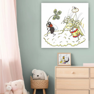 Vintageillustration av Else Wenz Vietor Poster