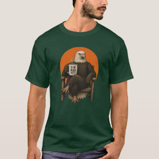 Vintageillustration av havsörn - Anti Trampo T-shi T Shirt