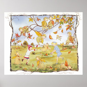 Vintageillustration av Sibylle Von Olfers Poster