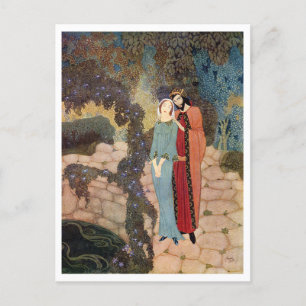 Vintageillustration Edmund Dulac Vykort