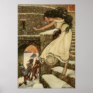 Vintageillustration Frank C. Pape Poster