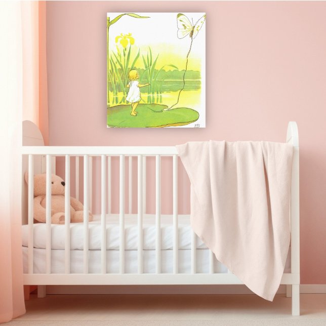 Vintageillustration Pipsa av Elsa Beskow Poster (Skapare uppladdad)