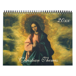 Vintageillustration religiös, kristen religion kalender