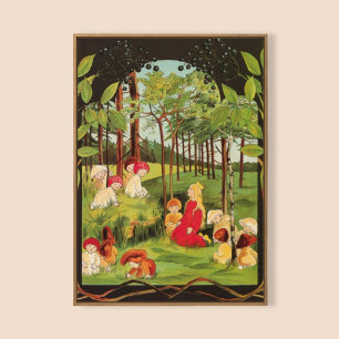 Vintageillustration Sibylle von Olfers Poster