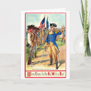 Vintageindependence day Washington Kort