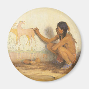 Vintageindian, indisk konstnär vid Couse Magnet