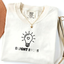 Vintageinspirerad Unisex T-shirt för honom med lju